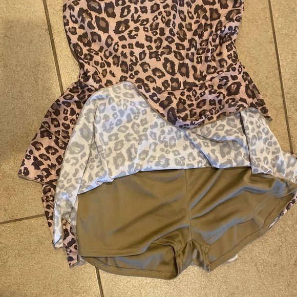 Leopard Print Halter Dress - Picture 6 of 6